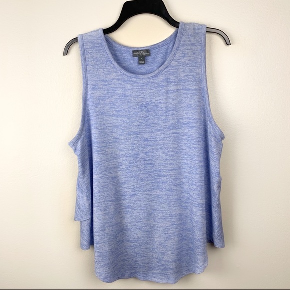 Market & Spruce Tops - Market & Spruce Space Dye Top Size Large